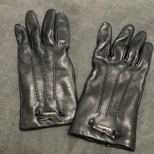 COACH | LEATHER GLOVES